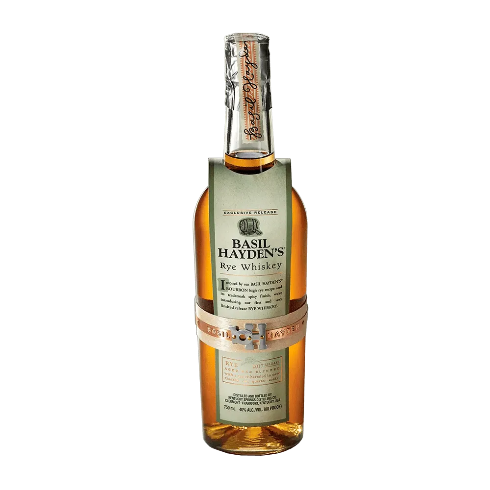 Basil Hayden® Rye Whiskey bottle